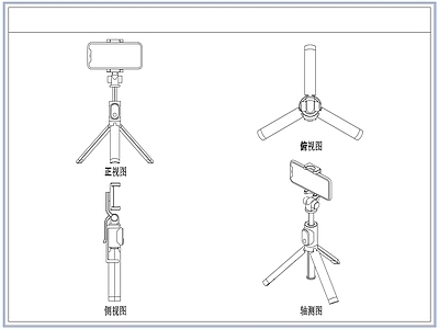 综合器材设备图库 手机支架