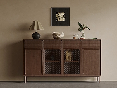 中古风玄关柜