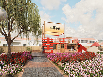 新中式景观其他景观小建筑