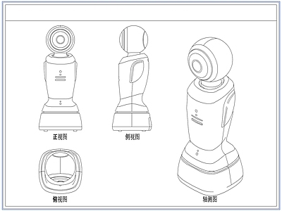 综合器材设备图库 智能机器人