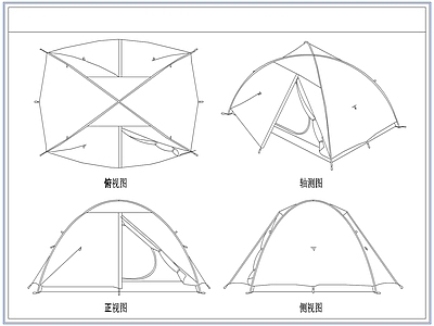 综合器材设备图库 户外露营帐篷