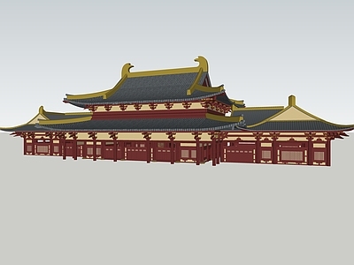 中式古建风格建筑
