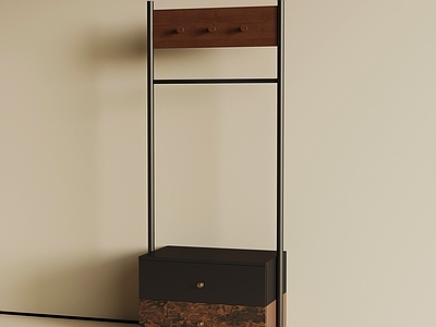 中古风衣架