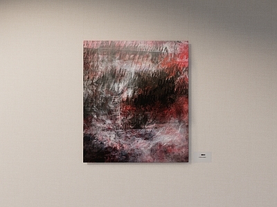 侘寂抽象画 油画 国画 水墨画