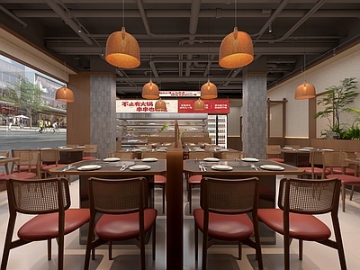 新中式火锅店 山野风火锅店 山野风串串店
