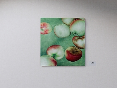 极简油画 艺术挂画 油画 展厅挂画