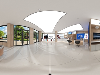 现代简约数码店
