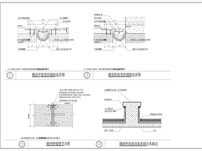 厂房 楼面变形缝伸缩缝