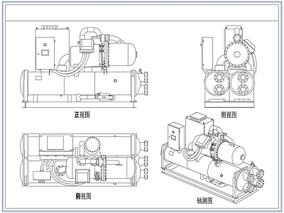 综合器材设备图库 水冷冷水机组