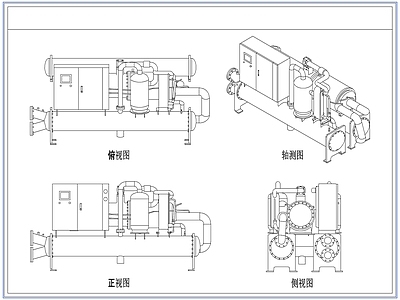 综合器材设备图库 水冷冷水机组