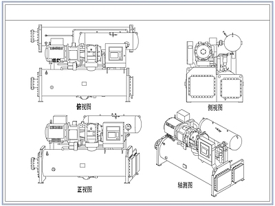 综合器材设备图库 水冷冷水机组