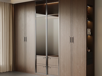 新中式衣柜