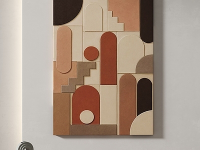 中古风抽象挂画 现代简约抽象挂画