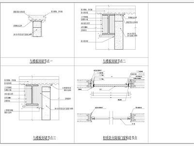 产业园建筑 墙体与楼板封堵
