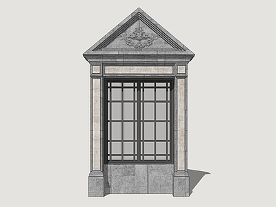 欧式窗户组合 海派建筑门窗 民国风建筑窗户