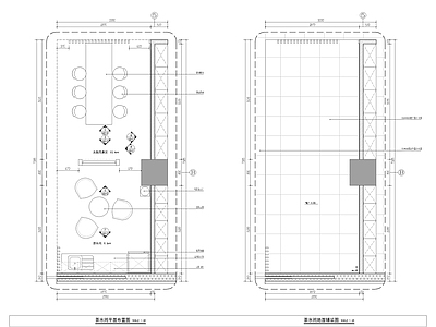 其他休闲娱乐空间 茶水间施工图