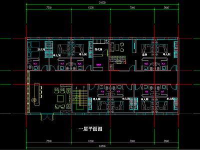 民宿建筑 酒店 标间