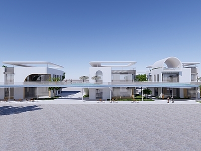 现代主义其他商业建筑 休闲建筑 景区接待中心 展馆