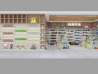 原木风玩具礼品店 潮玩店 玩具店 手办店 玩偶礼品店