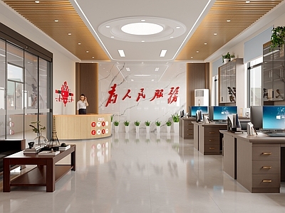 现代简约党政机关
