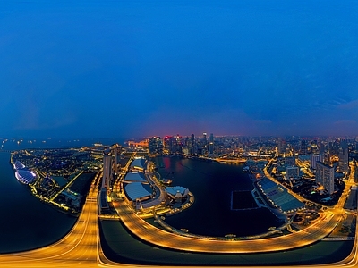 现代城市HDR