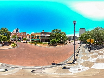 现代小区HDR