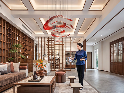 新中式美容院 spa