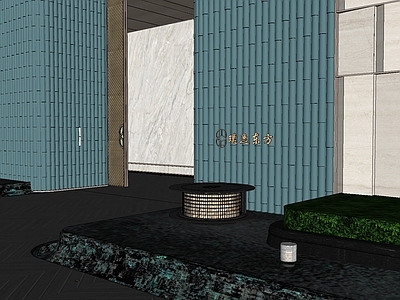 小区景观 金茂展示区