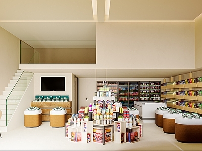 奶油风便利店