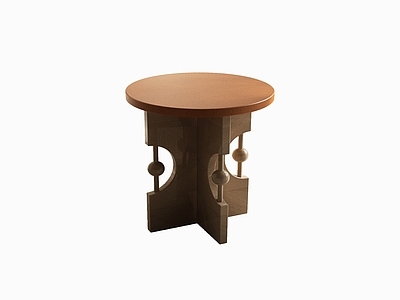 中古风边几
