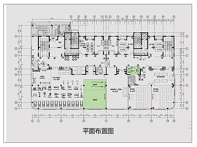 健身房 健身房平面布置图 体育健身中心