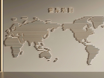 轻奢挂件 地图挂件 世界地图挂件 地图墙饰挂件 世界地图 地图背景墙
