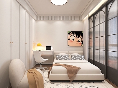 中古风家居卧室