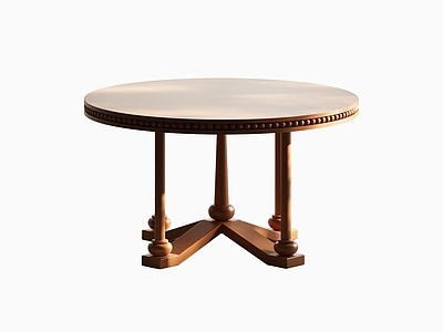 中古风餐桌