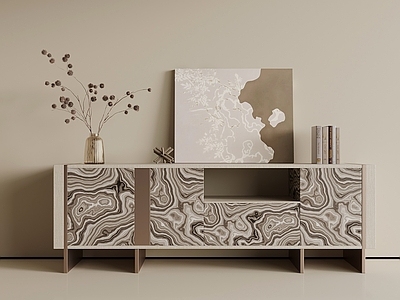 意式极简电视柜