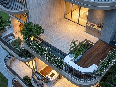 现代主义住宅区景观