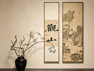 新中式挂画 新中式宋式挂画