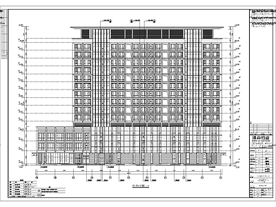 公寓建筑 多层人才公寓 户型面积90平 全套建筑施工图 现代简约风格