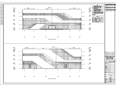 美术馆建筑 艺术馆建筑施工图 美术馆建筑施工图 展馆建筑施工图 现代简约风格 三层展馆