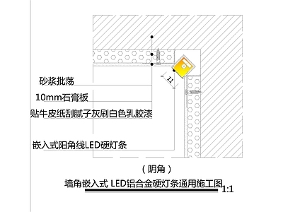 灯节点 嵌入式LED灯条