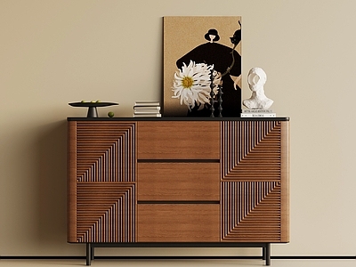 中古风玄关柜