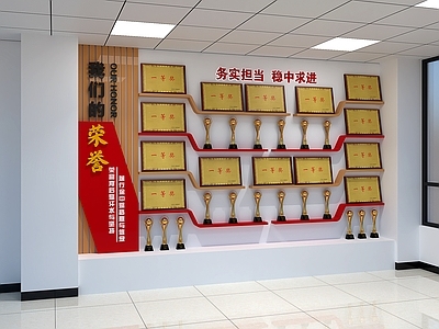 其他办公区域 荣誉室