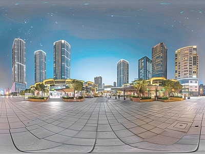 现代城市HDR
