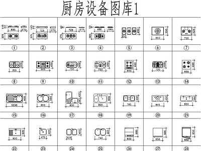 家具图库 厨房设备合集图库 厨房图集 最新网红厨房设备 网红厨房图库合集 最新厨房图集