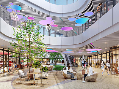 商业综合体 餐饮办公综合体 酒店商业综合体 四层商业综合体 建筑施工图