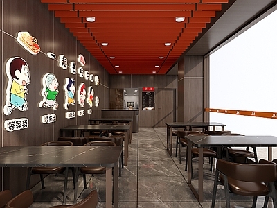 现代茶餐厅 西餐厅 牛扒