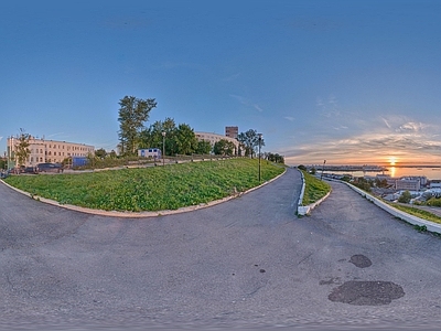 现代小区HDR