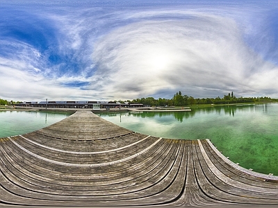 现代户外HDR