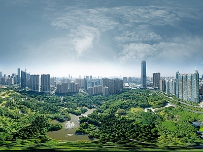 现代城市HDR