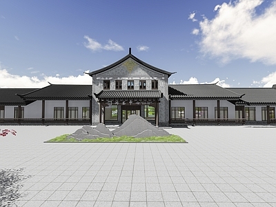 新中式古建筑